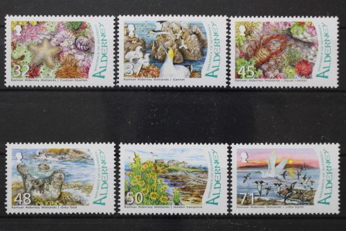 Alderney, MiNr. 298-303, postfrisch