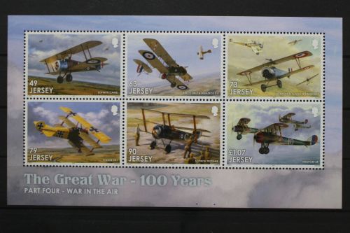 Jersey, MiNr. Block 157 Flugzeuge, postfrisch