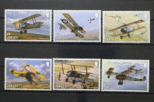 Jersey, MiNr. 2136-2141 Flugzeuge, postfrisch