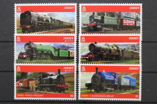 Jersey, MiNr. 1899-1904 Eisenbahn, postfrisch