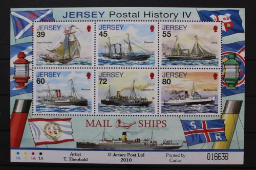 Jersey, MiNr. Block 84, postfrisch