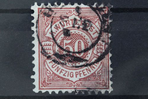 Württemberg, MiNr. 58, gestempelt, BPP Signatur