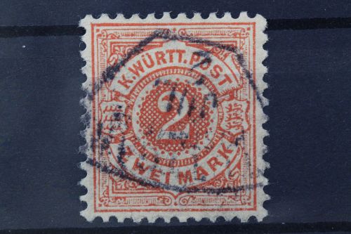 Württemberg, MiNr. 52, gestempelt, BPP Signatur