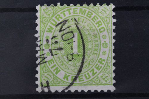 Württemberg, MiNr. 43, gestempelt