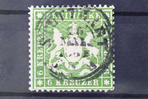 Württemberg, MiNr. 18 x a, gestempelt, BPP Signatur