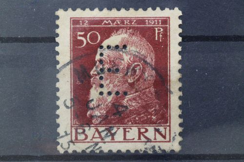 Bayern Dienstmarken, MiNr. 11 II, gestempelt