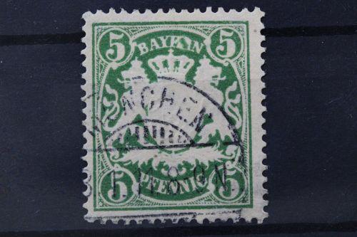 Bayern, MiNr. 75, gestempelt