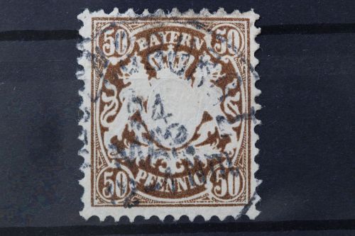 Bayern, MiNr. 46, gestempelt