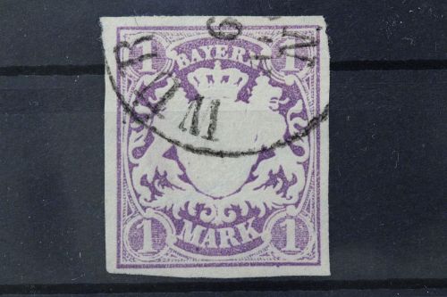 Bayern, MiNr. 30, gestempelt, BPP Signatur