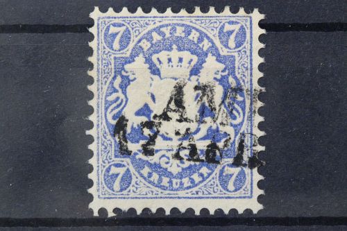 Bayern, MiNr. 25 X, gestempelt, BPP Signatur