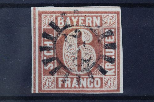 Bayern, MiNr. 4 I, gestempelt, BPP Signatur