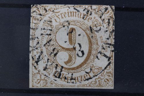 Thurn & Taxis, MiNr. 34, gestempelt
