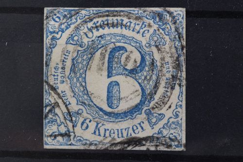 Thurn & Taxis, MiNr. 33, gestempelt