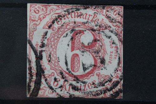 Thurn & Taxis, MiNr. 22, gestempelt, BPP Signatur