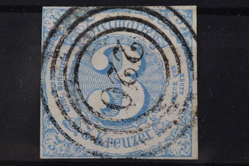 Thurn & Taxis, MiNr. 21, gestempelt, BPP Signatur