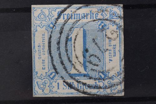 Thurn & Taxis, MiNr. 15, gestempelt
