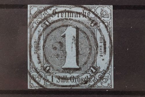 Thurn & Taxis, MiNr. 11, gestempelt