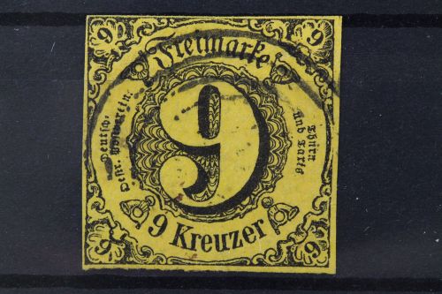 Thurn & Taxis, MiNr. 10, gestempelt