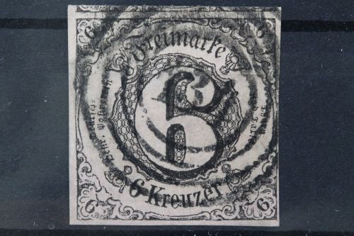 Thurn & Taxis, MiNr. 9, gestempelt, Altsignatur