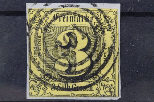 Thurn & Taxis, MiNr. 6, Briefstück