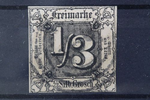 Thurn & Taxis, MiNr. 2, gestempelt, Altsignatur