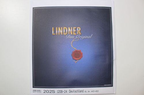 Lindner T-System, Deutschland Vordruckblätter 2025