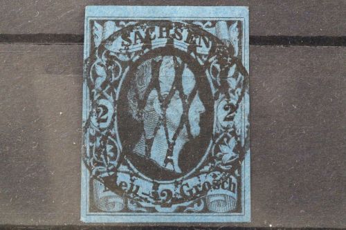 Sachsen, MiNr. 5, gestempelt, BPP Signatur