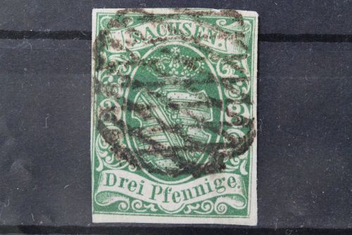 Sachsen, MiNr. 2 I, postfrisch, BPP Signatur