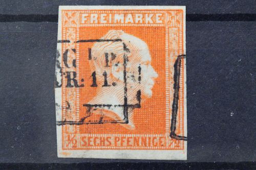 Preußen, MiNr. 13, gestempelt, BPP Signatur