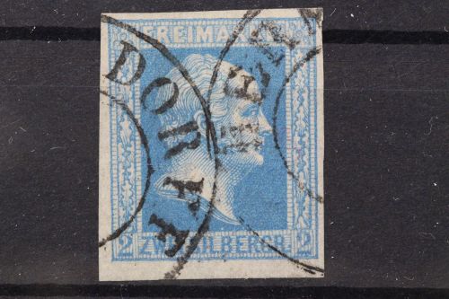 Preußen, MiNr. 7, gestempelt