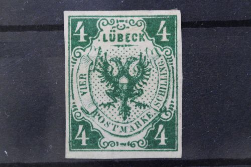 Lübeck, MiNr. 5, ungebraucht