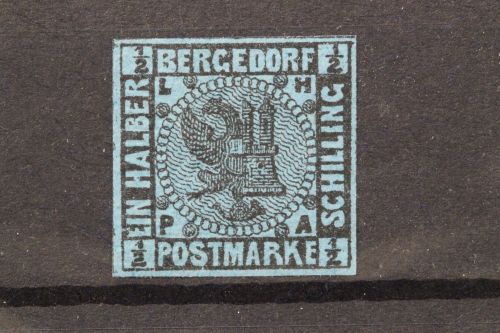 Bergedorf, MiNr. 1, postfrisch