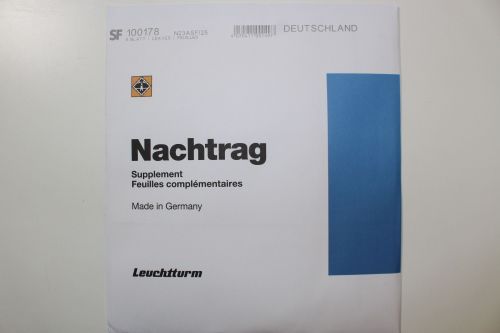 Leuchtturm SF, Vordruckblätter Deutschland 2025