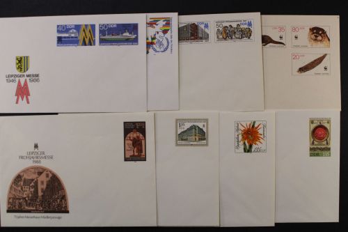 DDR, MiNr. U 4 - U 11, ungebraucht