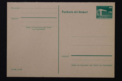 DDR, MiNr. P 85, ungebraucht