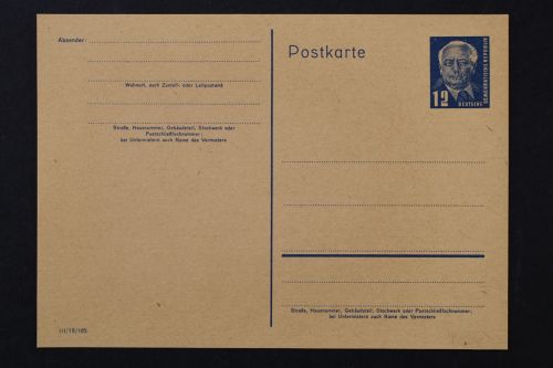 DDR, MiNr. P 50/03, ungebraucht