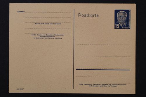 DDR, MiNr. P 50/01, ungebraucht