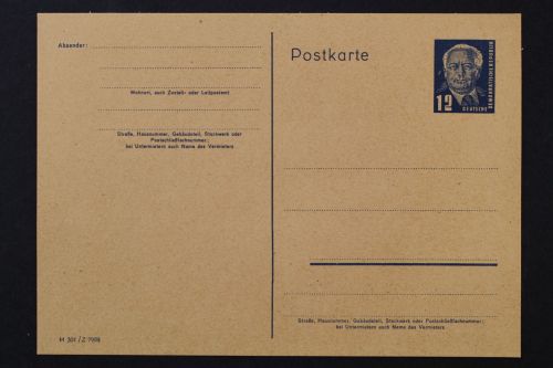 DDR, MiNr. P 48/01, ungebraucht