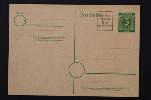 Gem. Ausgabe, MiNr. P 958, ungebraucht