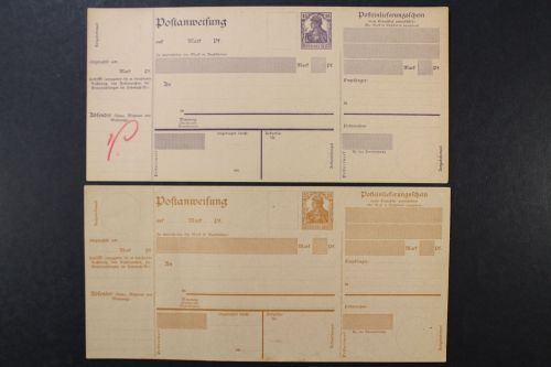 Deutsches Reich, MiNr. A 41 + A 42, ungebraucht