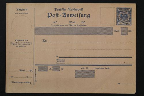 Deutsches Reich, MiNr. A 9 I, ungebraucht