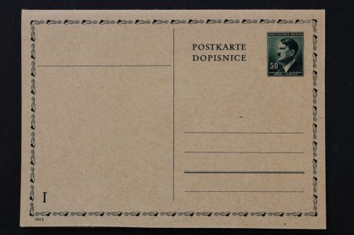 Böhmen & Mähren, MiNr. P 16, ungebraucht