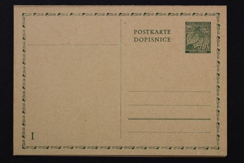 Böhmen & Mähren, MiNr. P 10, ungebraucht