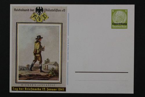 Luxemburg, MiNr. P 4, ungebraucht