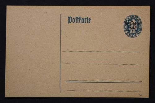 DR Dienst, MiNr. DP 7, ungebraucht