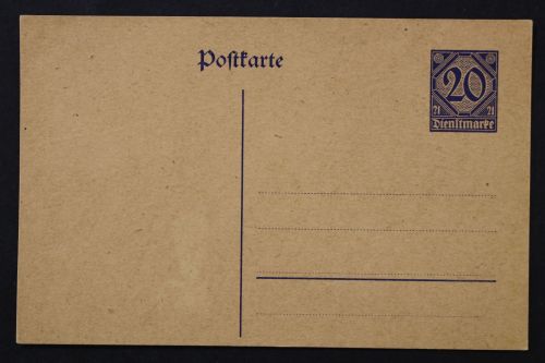 DR Dienst, MiNr. DP 5, ungebraucht