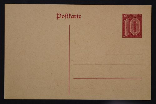 DR Dienst, MiNr. DP 1, ungebraucht