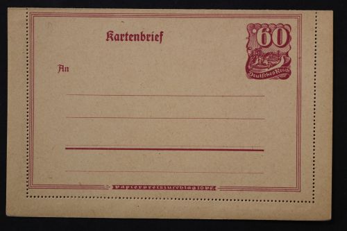 Deutsches Reich, MiNr. K 23, ungebraucht