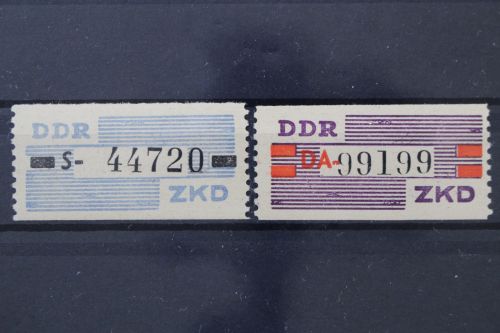 DDR Dienst, MiNr. III-IV, postfrisch