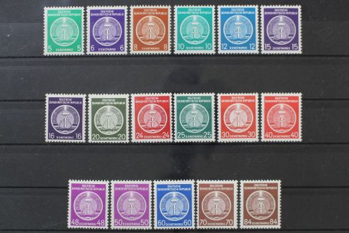 DDR Dienst, MiNr. 1-17, postfrisch